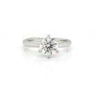 Ogden of Harrogate Jewellery Platinum Single Stone Diamond Ring 1.32cts