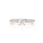 Ogden of Harrogate Jewellery Rosina® A Platinum Single-Stone Diamond Ring