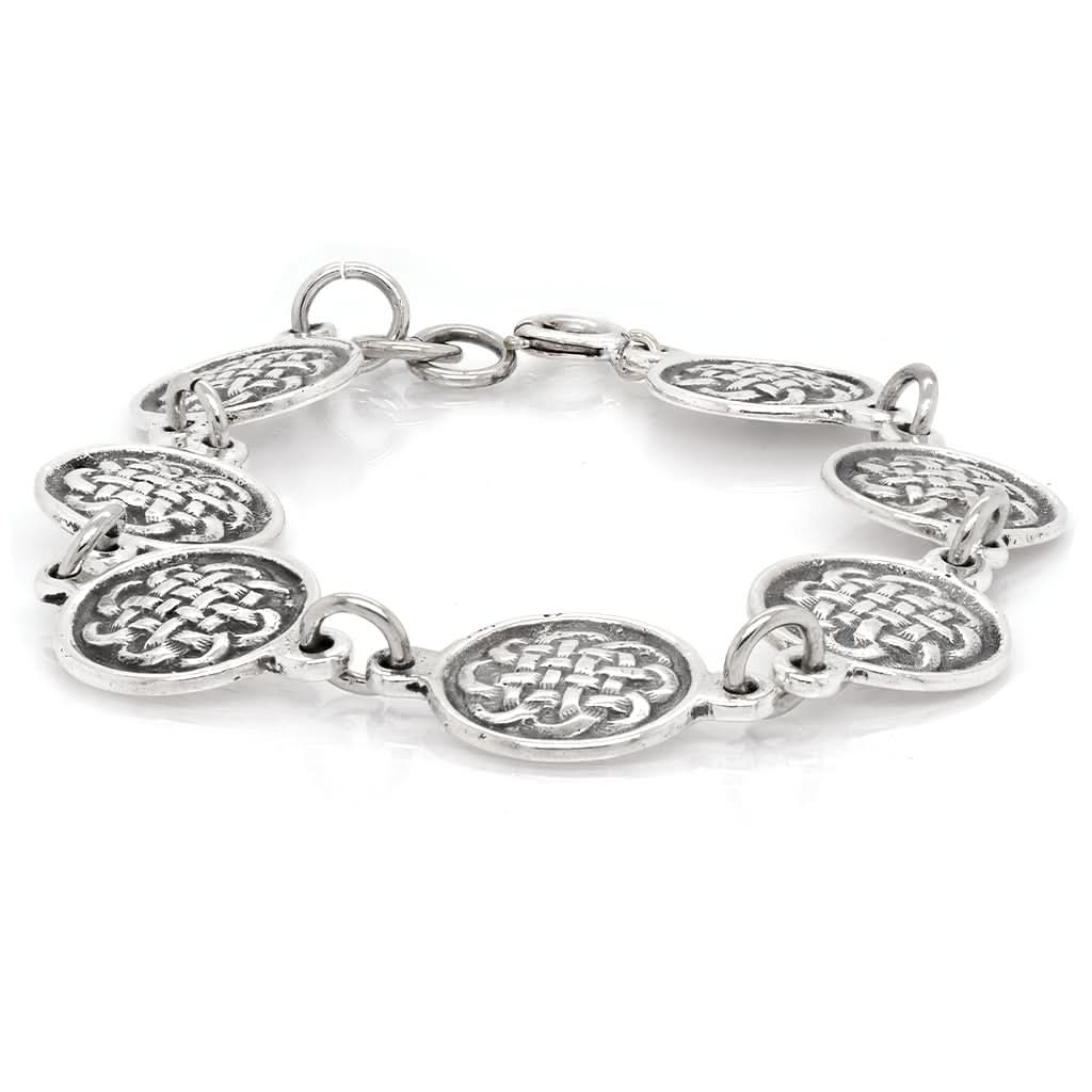 Ogden of Harrogate Jewellery Silver Celtic Knot Bracelet