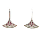 Ogden of Harrogate Jewellery Silver Lotus Flower Earrings