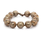 Ogden of Harrogate Jewellery Silver Matte Ball Bracelet
