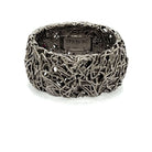Ogden of Harrogate Jewellery Silver Roberto Coin Ring in Ruthenium