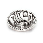 Ogden of Harrogate Jewellery Silver Viking Ship Brooch