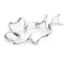 Ogden of Harrogate Jewellery Silver Wavy Link Bracelet