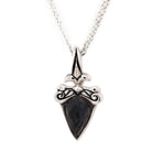Ogden of Harrogate Jewellery Stephen Webster Silver Necklace with Cat's Eye Crystal Pendant
