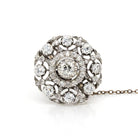 Ogden of Harrogate Jewellery Victorian Target Diamond Brooch