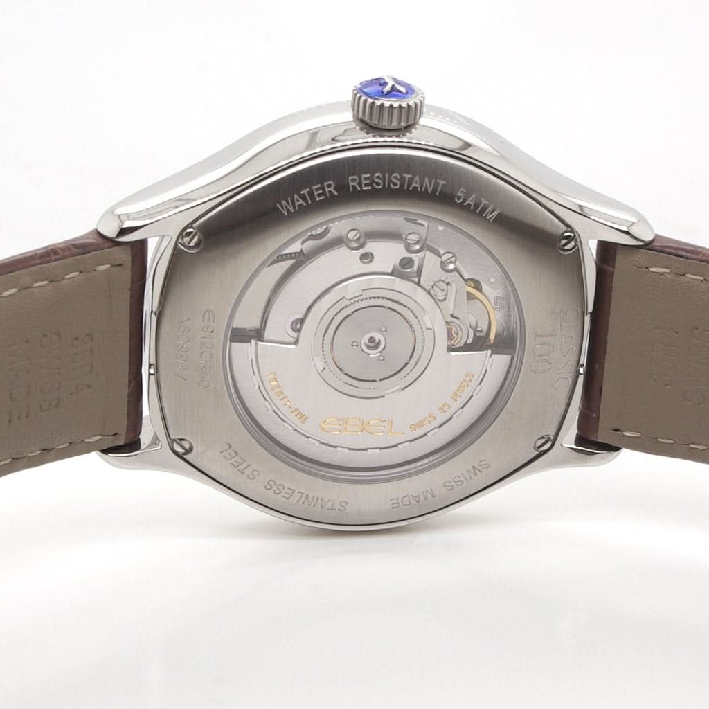 Ogden of Harrogate Luxury Watch An EBEL 100 Classic Steel Automatic Date Watch