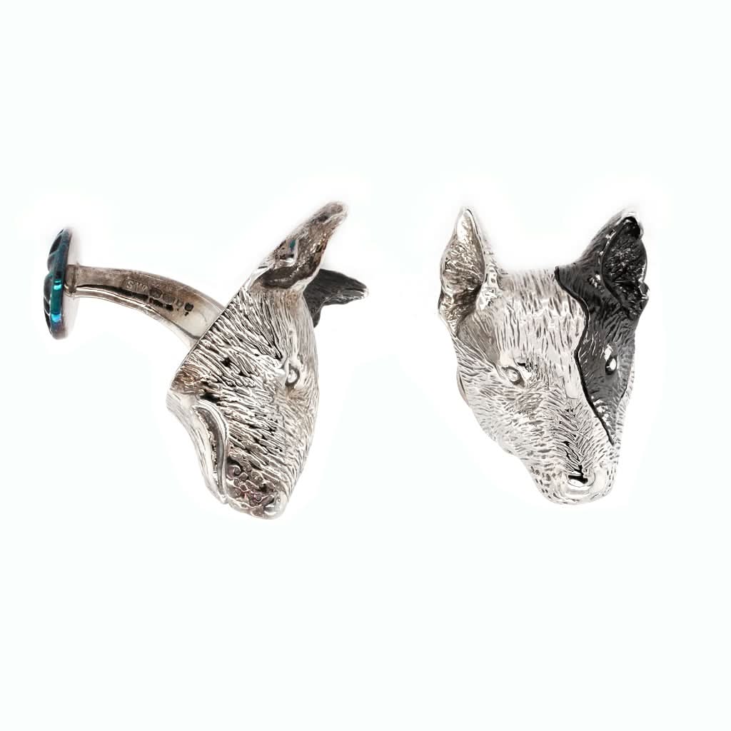 Ogden of Harrogate Mens Accessories Stephen Webster Bull Terrier Cufflinks