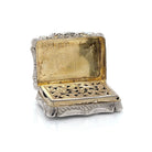 Ogden of Harrogate Silverware Homewares Gifts Early Victorian Silver Vinaigrette Box