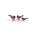 Ogden of Harrogate Silverware Homewares Gifts Family of Italian-Made Silver and Enamel Bullfinches