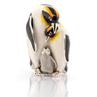 Ogden of Harrogate Silverware Homewares Gifts Family of Silver and Enamel Penguins
