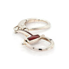 Ogden of Harrogate Silverware Homewares Gifts Silver and Enamel Horse Bit Keyring