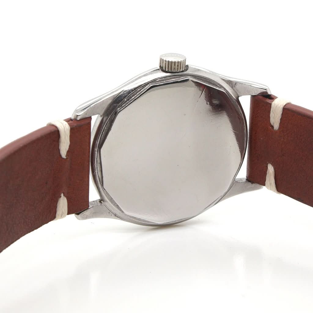 Ogden Vintage Watches Ogden Vintage Watch Vacheron Constantin Geneve Steel Manual Wind Watch, 1940s