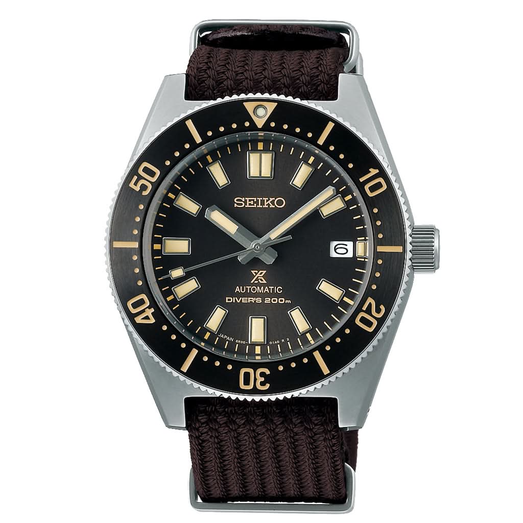 Seiko Luxury Watch Seiko Prospex First Japanese Diver’s Re-interpretation SPB239J1